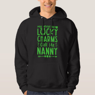 Veste À Capuche Mes Charmes Chanceux Favoris Me Appelent Nanny St 