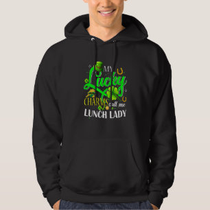Veste À Capuche Mes Charmes Chanceux M'Appelent Déjeuner Dame Jour