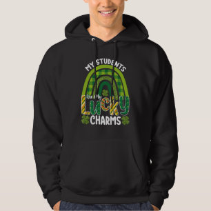 Veste À Capuche Mes étudiants sont mes charmes chanceux St Patrick