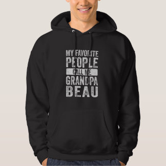 Veste À Capuche Mes Favoris M'Appelent Grand-Père BEAU