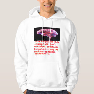 Veste À Capuche Message de préservation du cerveau #3