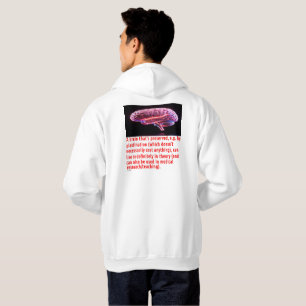 Veste À Capuche Message de préservation du cerveau #3