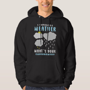 Veste À Capuche Météorologie Météorologiste Météo