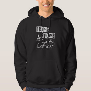 Veste À Capuche Meurtre Montre Et Comfy Vêtements Véritable Crime