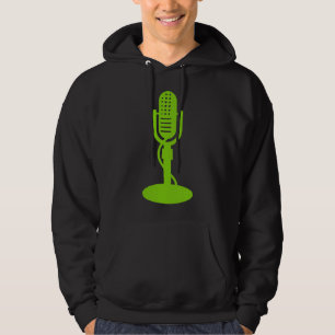 Veste À Capuche Microphone - Martian Green