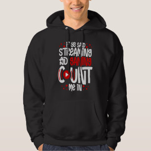 Veste À Capuche Microphone Vidéo en Ligne pour Streaming de Jeux