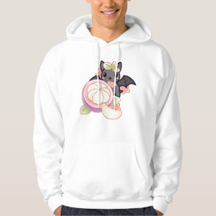 Veste À Capuche Mignon Chauve-souris Kawaii avec Mangoustan Exotiq