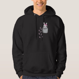 Veste À Capuche Mignonne Lapin À Poche Rabin De Pâques Pour Femmes