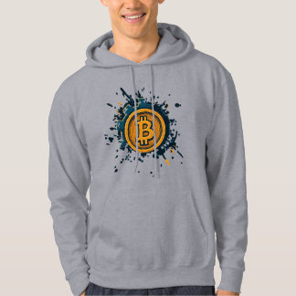 Veste À Capuche Mineur Bitcoin dans l'espace - conception astronau
