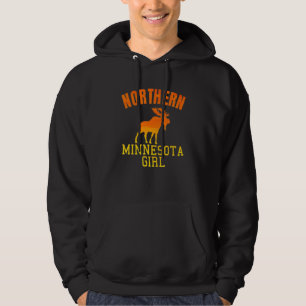 Veste À Capuche Minnesota du Nord Mn Moose
