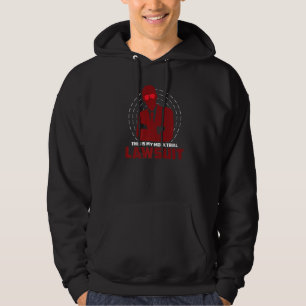 Veste À Capuche Mock Trial Lawsuit Hummor For Law Student Future L