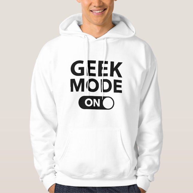 Veste À Capuche Mode Gamer activé (Devant)