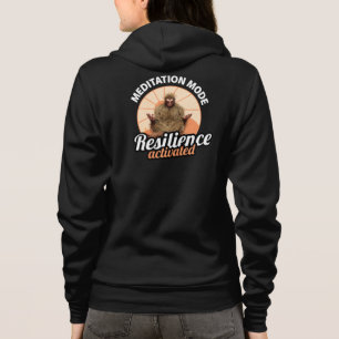 Veste À Capuche Mode Méditation Bigfoot Résilience Activée