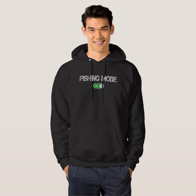 Veste À Capuche Mode Pêche Activé (Devant entier)