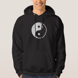 Veste À Capuche Modèle noir et blanc d'illustration de Yin Yang