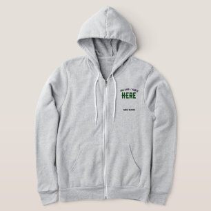 VESTE À CAPUCHE MODERNE MODERNE ASH PERSONNALISABLE VÉRIFIÉ