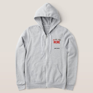 VESTE À CAPUCHE MODERNE MODERNE ASH PERSONNALISABLE VÉRIFIÉ
