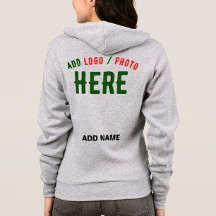 VESTE À CAPUCHE MODERNE MODERNE ASH PERSONNALISABLE VÉRIFIÉ