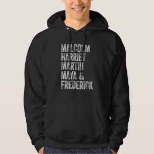 Veste À Capuche Mois de l'histoire des Noirs Malcolm Harriet Marti