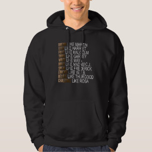 Veste À Capuche Mois de l'histoire des Noirs Pays d'Afrique Amériq