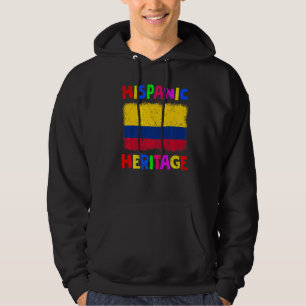 Veste À Capuche Mois du patrimoine hispanique national Latino Colo