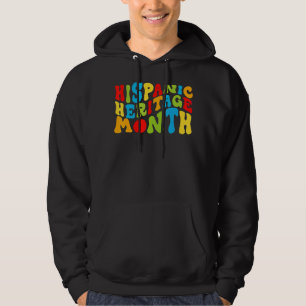 Veste À Capuche Mois du patrimoine national hispanique rétro