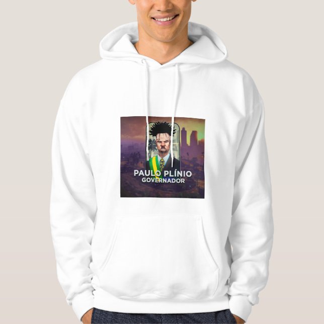Veste À Capuche moleton paulo plinio (Devant)