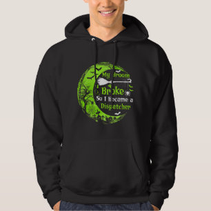 Veste À Capuche Mon Broom S'Est Écrasé Alors Je Suis Devenu Un Dis