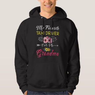 Veste À Capuche Mon Chauffeur De Taxi Préféré M'Appelle Grandma Fl