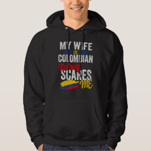 Veste À Capuche Mon épouse est Colombienne Colombie Patrimoine Rac
