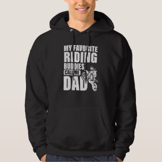 Veste À Capuche Mon Époux D'Équitation Préféré M'Appelle Papa Dirt