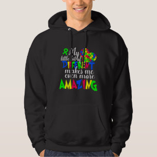 Veste À Capuche Mon Petit Peu Différent Fait Sensibilisation sur l