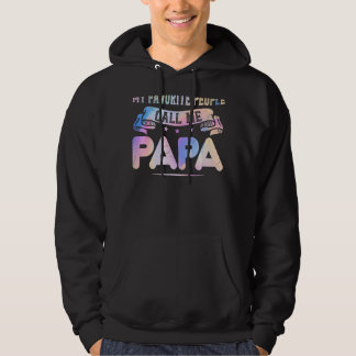Veste À Capuche Mon Peuple Favori M'Appelle Papa Papa Grand-Papa