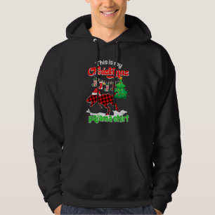 Veste À Capuche Mon pyjama de Noël Chaussette de Noël Santa Dinos
