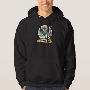 VESTE À CAPUCHE MONDE LE PLUS GRAND ORDINATEUR GEEK CARTOON HOMME