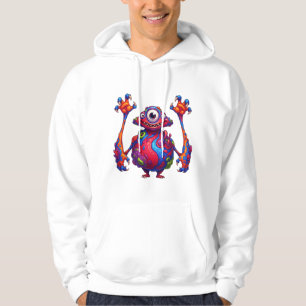 Veste À Capuche Monstre aux taches chromatiques
