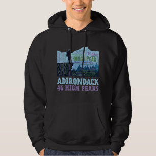 Veste À Capuche Montagnes Adirondack 46 Hautes Pics Liste Mot Clou