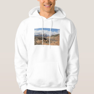 Veste À Capuche Montagnes couronnées de neige