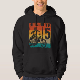 Veste À Capuche Motocross vélo tout terrain 5 ans 5ème anniversair