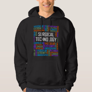 Veste À Capuche Mots de technologie chirurgicale Cadeau Tech Techn