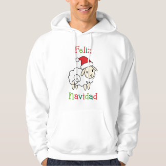 Veste À Capuche Mouton de Noël mignon – Feliz Navidad