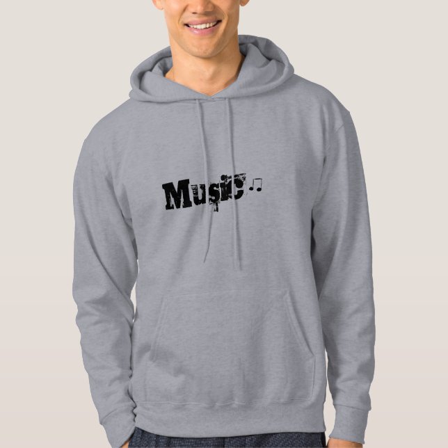 Veste À Capuche Musique (Devant)