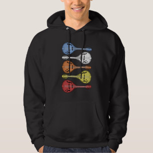 Veste À Capuche Musique de pays rétro Mandolin Vintage Bluegrass
