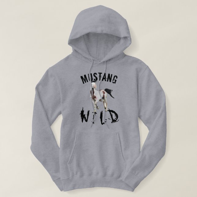 Veste À Capuche Mustang Wild Sweatshirt (Design devant)