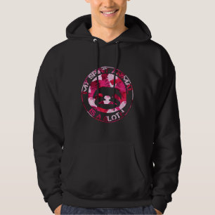 Veste À Capuche My Spirit Animal Est Un Arrière - plan Rose
