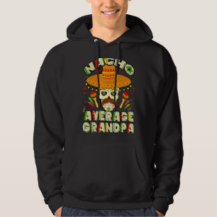 Veste À Capuche Nacho Moyenne Grand-Père Mexique Crâne Cinco De Ma