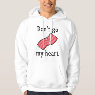 Veste À Capuche N'allez pas bacon mon coeur