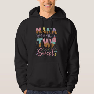 Veste À Capuche Nana des deux doux 2e anniversaire de glace d'été