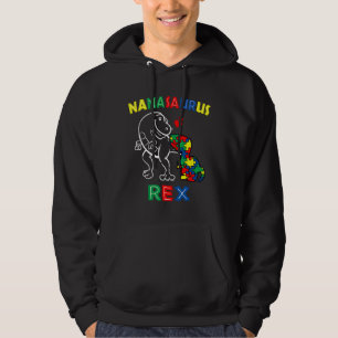 Veste À Capuche Nanasaurus Sensibilisation sur l'autisme Nina Dino