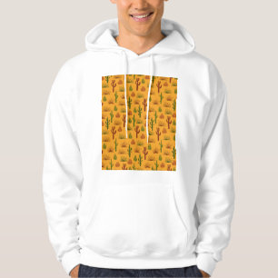 Veste À Capuche Nature sauvage Cactus Bushes Motif